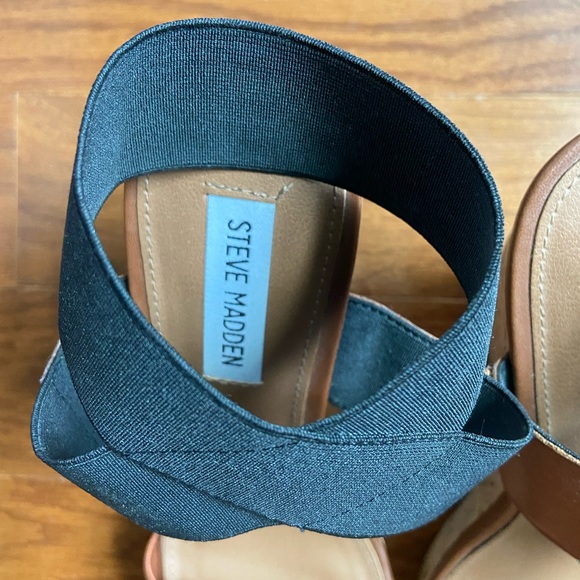 EUC Steve Madden Roperr Wedge Platform Sandal (9) - Picture 6 of 7